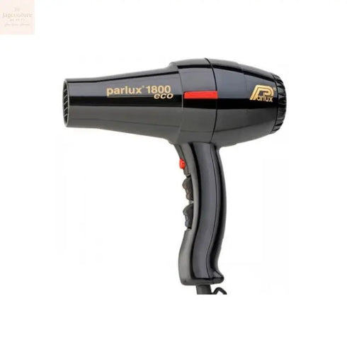 Parlux Hair Dryer 1800 Eco Edtition Black - Jag Couture Beauty