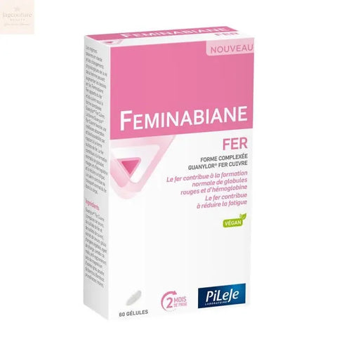 Pileje Feminabiane Iron 60 Capsules Jag Couture Beauty