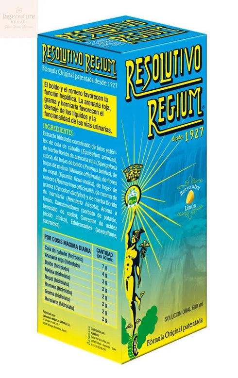 Plameca Resolutivo Regium 600ml Jag Couture Beauty