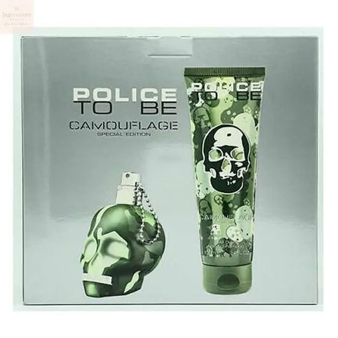 Police To Be Camouflage Eau De Toilete Spray 40ml Set 2 Pieces - Jag Couture Beauty