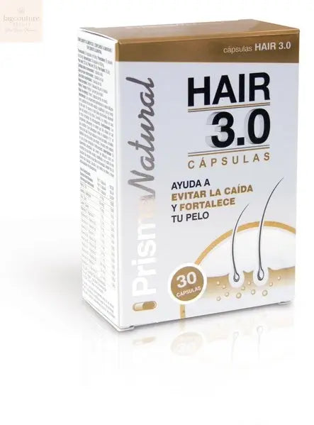 Prisma Nat Hair 3 0 y Skin 30 Capsulas - Jag Couture Beauty