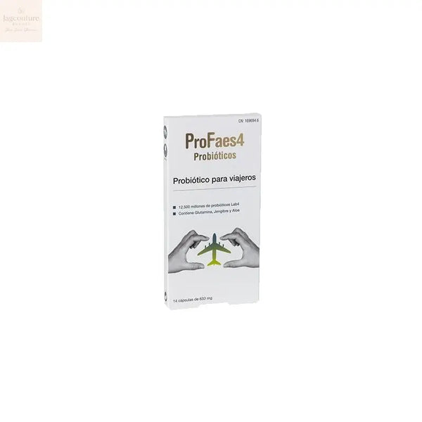 Profaes4 Probiotic For Travelers 14 Capsules Of 633mg Jag Couture Beauty