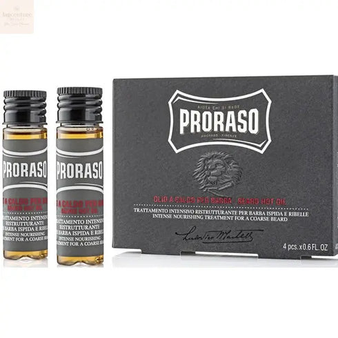 Proraso Bear Hot Oil 4x17ml Jag Couture Beauty