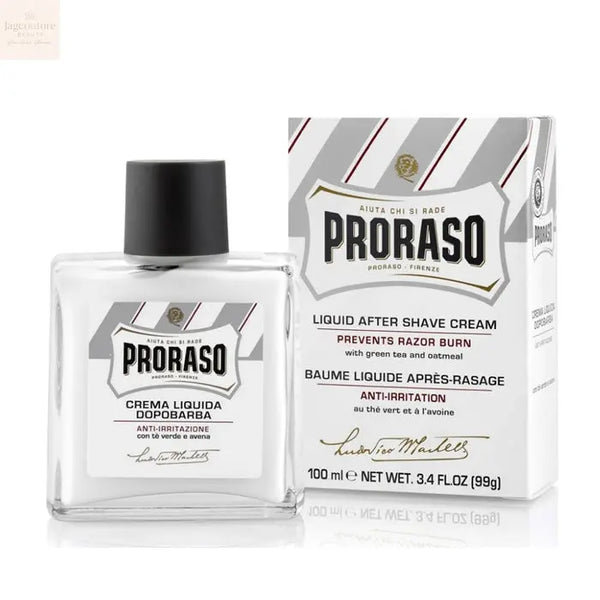 Proraso Liquid Ater Shave Cream Prevent Razor Burn 100ml - Jag Couture Beauty