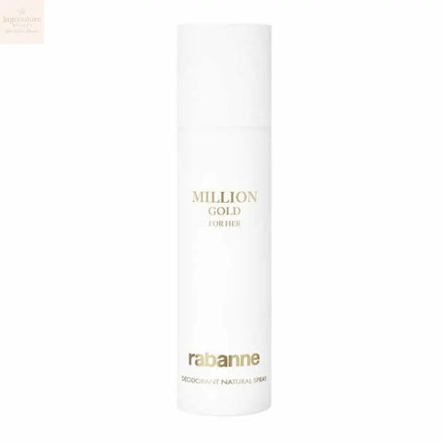 Rabanne Million Gold For Her Deodorant Natural Spray 150ml - Jag Couture Beauty