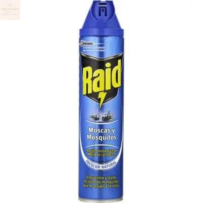 Raid Voladores Insecticida Frescor Natural Spray 600ml Jag Couture Beauty