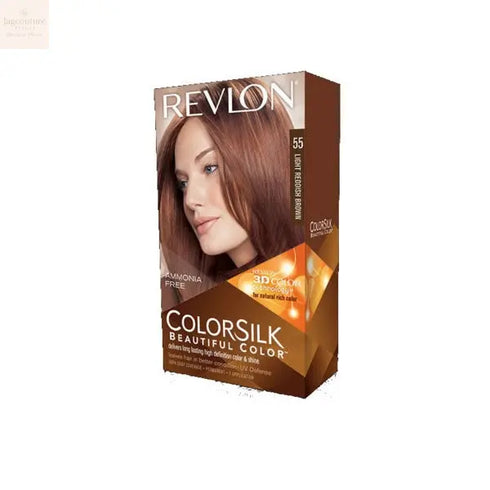 Revlon Colorsilk Ammonia Free 55 Light Reddish Brown Jag Couture Beauty