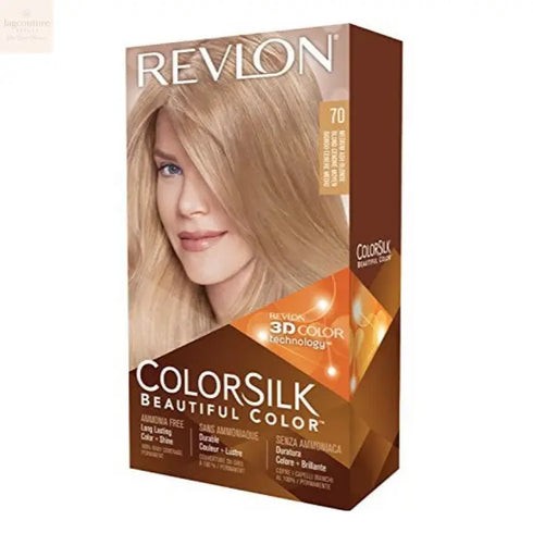 Revlon Colorsilk Ammonia Free 70 Medium Ash Blonde - Jag Couture Beauty