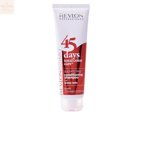 Revlon Revlonissimo 45 Days Conditioning Shampoo Brave Reds 275ml - Jag Couture Beauty