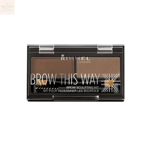 Rimmel Brow This Way Eyebrow Sculpting Kit 002 Mid Brown Jag Couture Beauty