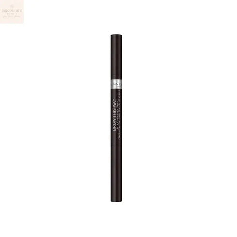 Rimmel London Brow This Way Fill And Sculp Eyebrow Definer 004 Soft Black 0.25g Jag Couture Beauty