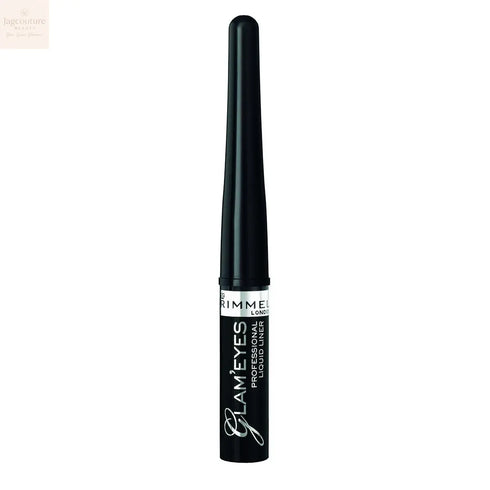 Rimmel London Glam Eyes Profesional Liquid Liner 001 Jag Couture Beauty