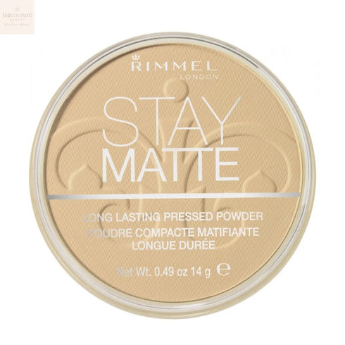 Rimmel London Stay Matte Long Lasting Pressed Powder 006 Jag Couture Beauty