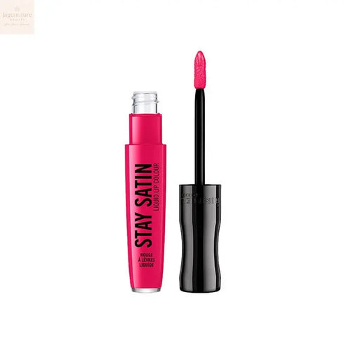 Rimmel London Stay Satin Brillo Liquid Lip Colour 400 Obsession 5.5ml Jag Couture Beauty