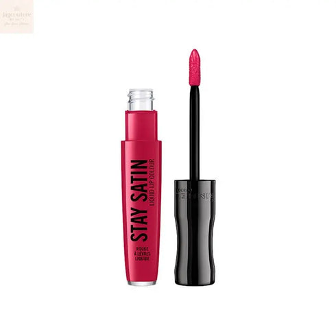 Rimmel London Stay Satin Liquid Lip Colour 800 Rad 5.5ml - Jag Couture Beauty
