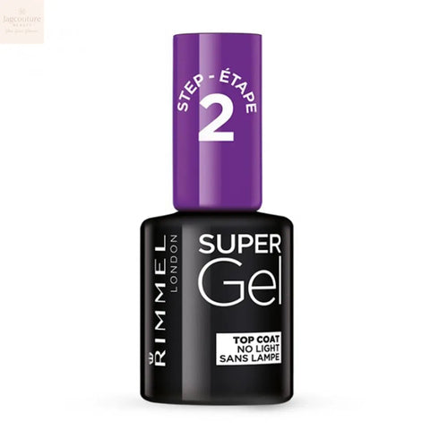 Rimmel London Supergel Top Coat 001 Jag Couture Beauty