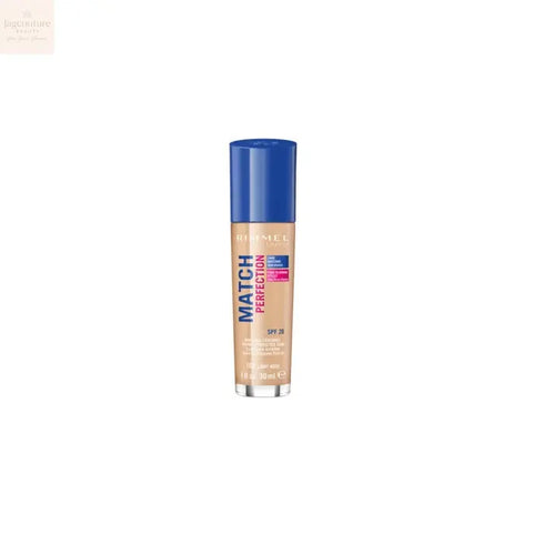 Rimmel Match Perfection Foundation Spf20 102 Light Nude Jag Couture Beauty