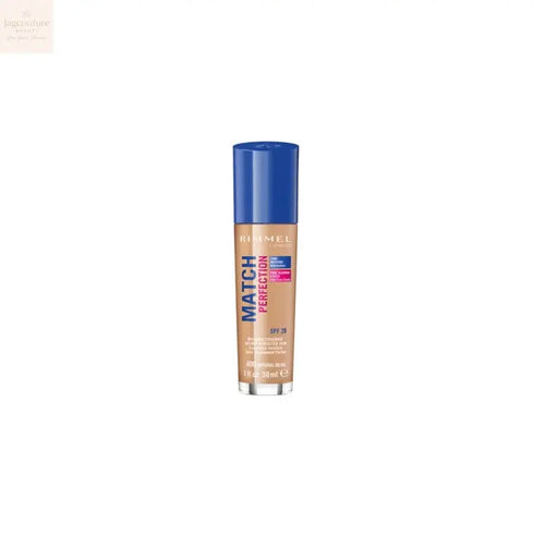 Rimmel Match Perfection Foundation Spf20 400 Natural Beige Jag Couture Beauty
