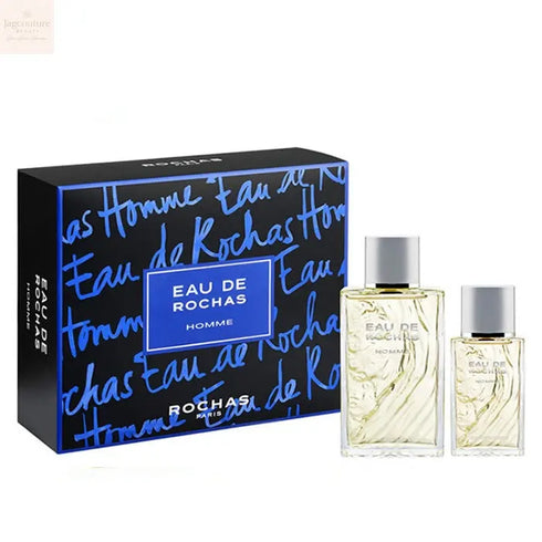 Rochas Eau De Rochas Pour Homme Eau De Toilette Spray 100ml Set 2 Pieces - Jag Couture Beauty