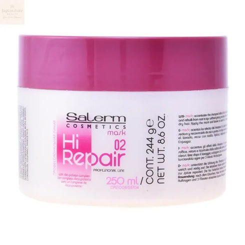 Salerm Cosmetics Hi Repair Mask 02 250ml - Jag Couture Beauty