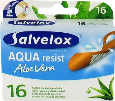 Salvelox Aqua Resist Aloe Vera Adhesive Dressing 16 Uts Jag Couture Beauty