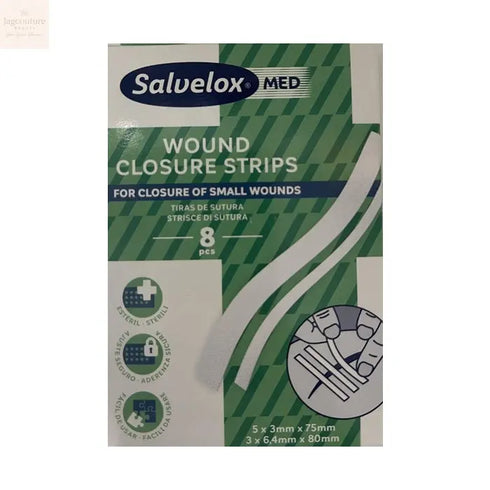 Salvelox Suture Strips 8 Pcs Assorted Jag Couture Beauty