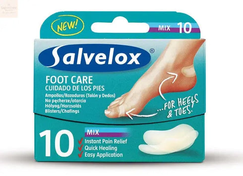 Salvequick Foot Care Mix Blisters 10 Units Jag Couture Beauty