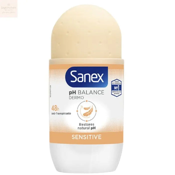 Sanex Ph Balance Dermo Sensitive Deodorant Roll On 50ml - Jag Couture Beauty