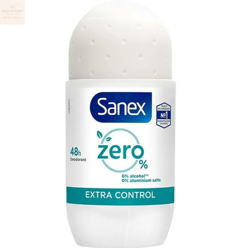 Sanex Zero Extra Control Deodorant Roll On 50ml Jag Couture Beauty