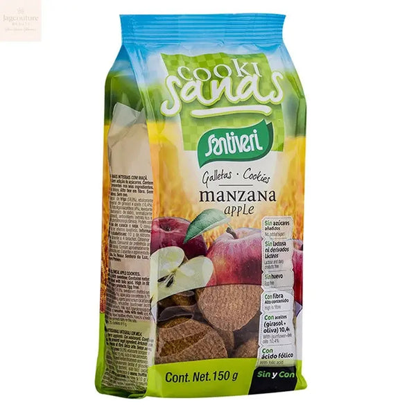 Santiveri Cookisanas Apple Biscuits 150g Jag Couture Beauty