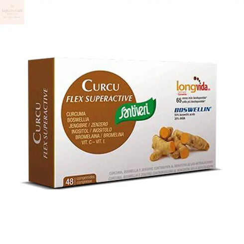 Santiveri Curcu Flex Superactive 48 Tablets Jag Couture Beauty