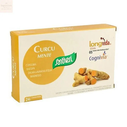 Santiveri Curcu Mente 24 Tablets Jag Couture Beauty