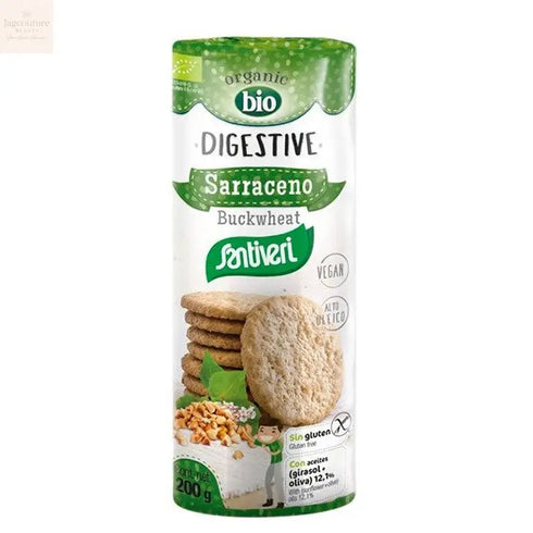 Santiveri Digestive Buckwheat Digestive Biscuits 200g Jag Couture Beauty