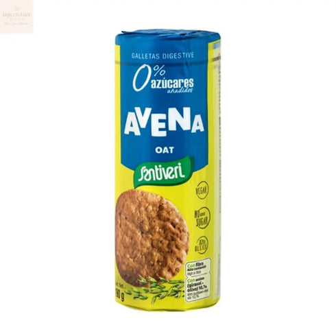 Santiveri Digestive Oatmeal Biscuits 190g Jag Couture Beauty