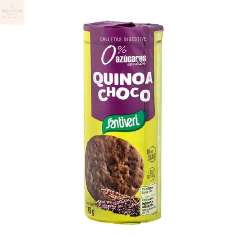 Santiveri Digestive Quinoa Chocolate Digestive Biscuits 175g Jag Couture Beauty