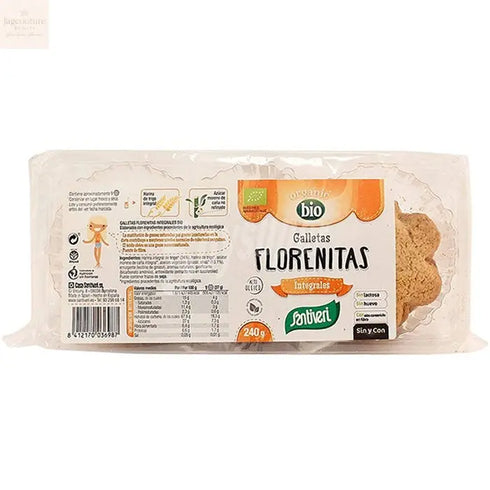 Santiveri Organic Florenitas Biscuits 240g Jag Couture Beauty