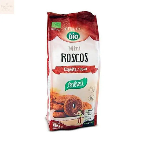 Santiveri Organic Spelt Mini Bagels 150g Jag Couture Beauty