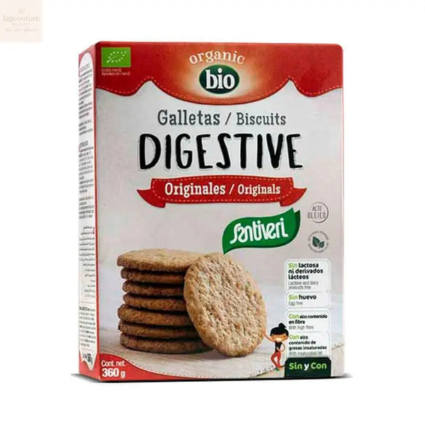 Santiveri Original Digestive Biscuits Bio 360g Jag Couture Beauty
