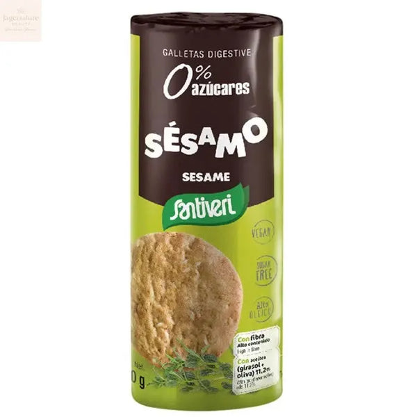 Santiveri Sesame Crackers 190g Jag Couture Beauty