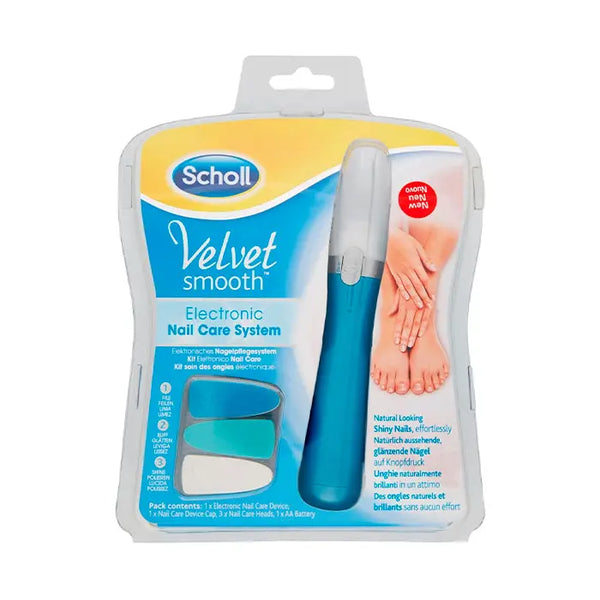 Scholl Velvet Smooth Electronic Nail Care System 1U - Jag Couture Beauty