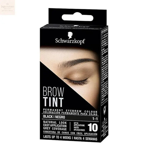 Schwarzkopf Brow Tint Black 1-1 - Jag Couture Beauty