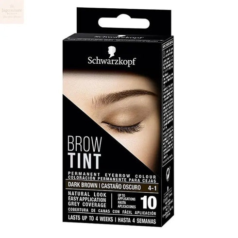 Schwarzkopf Brow Tint Dark Brown 4-1 Jag Couture Beauty