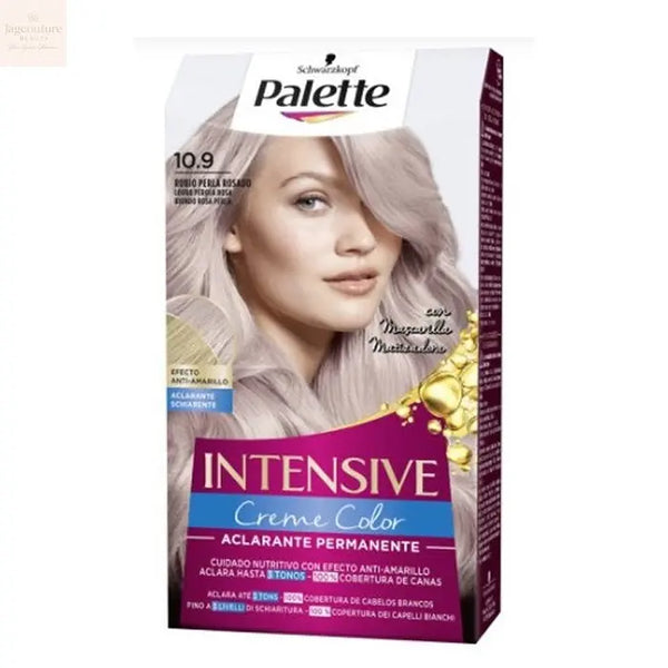 Schwarzkopf Palette Intensive Creme Color Tint 10.9 Pearl Pink Blonde - Jag Couture Beauty