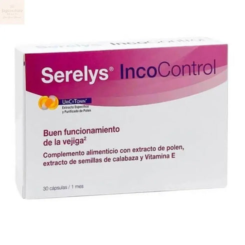 Serelys Incocontrol 30 Capsules Jag Couture Beauty