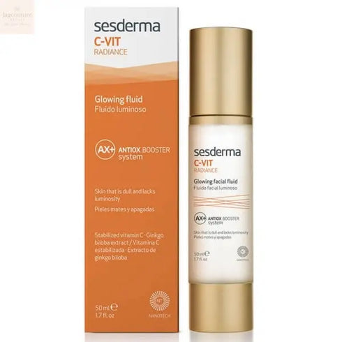 Sesderma C Vit Radiance Glowing Fluid Antiox Booster System 50ml Jag Couture Beauty