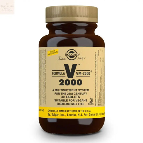 Solgar VM-2000 30 Tablets Jag Couture Beauty