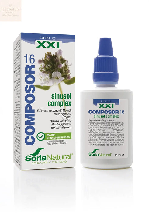 Soria Composor 16 Sinusol S Xxi 25ml Jag Couture Beauty