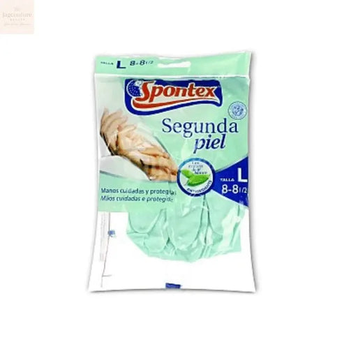 Spontex Second Skin Gloves Size L - Jag Couture Beauty