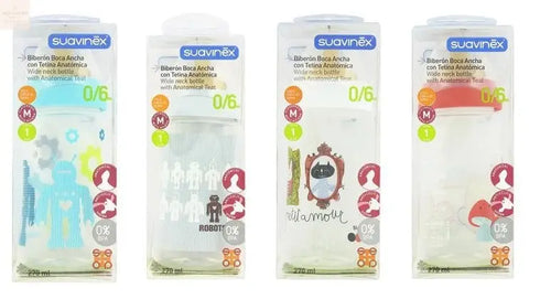 Suavinex Prêt-À-Porter Biberón Anatómico Talla 1 Jag Couture Beauty