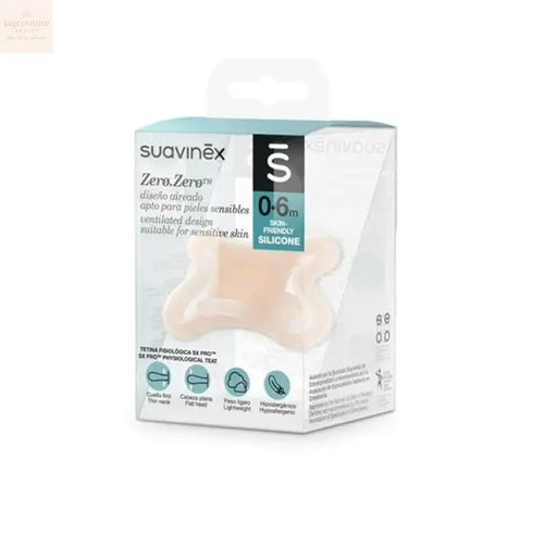 Suavinex soother Zero Zero Physio 0-6m - Jag Couture Beauty